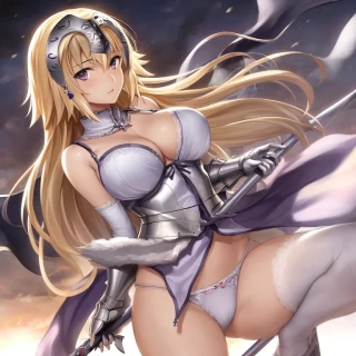 Nasib Jeanne d'Arc, Gaya anime, Celana, Karya masterpiece